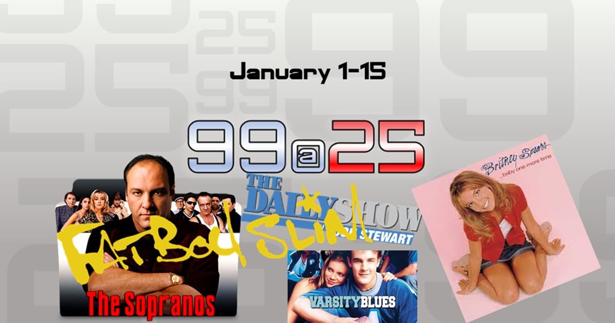 1999: The Podcast - 99@25 #001 - January 1-15