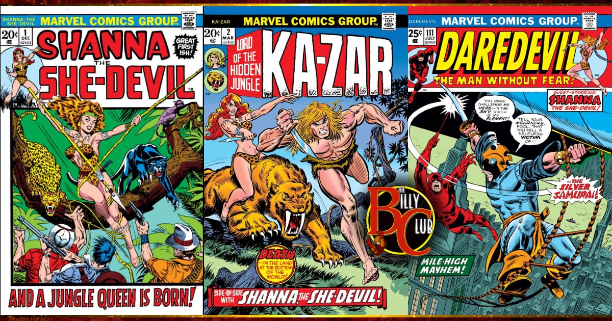 Two Devils: Daredevil & Shanna The She-Devil!