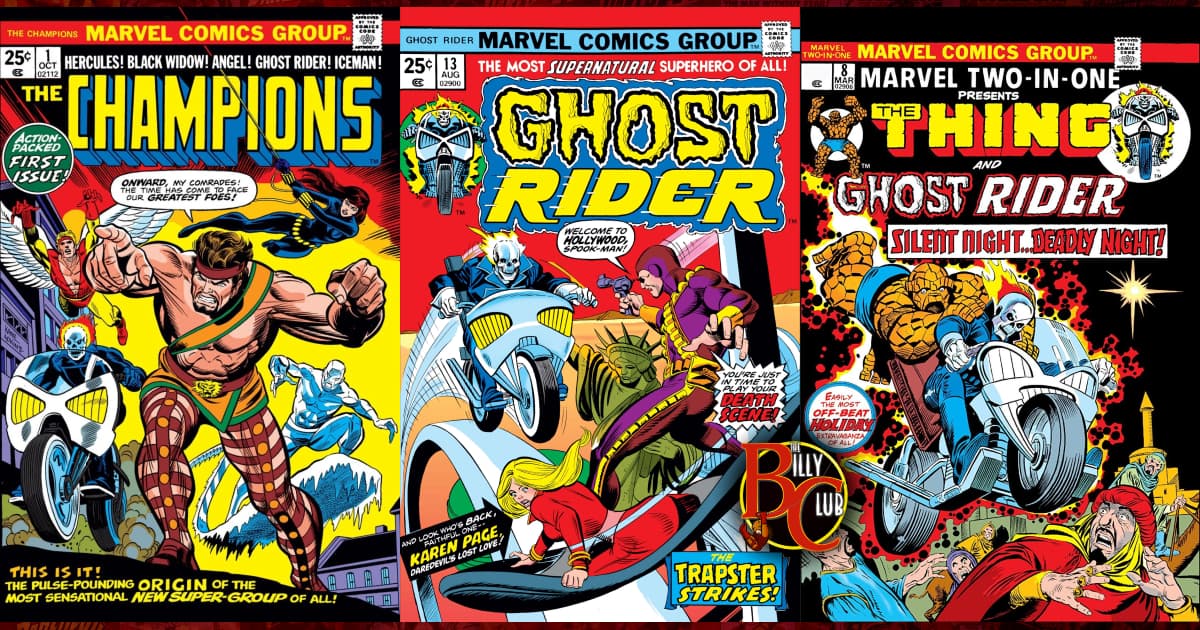 Black Widow & The Origin Of The Champions Plus Karen Page Joins Ghost Rider!