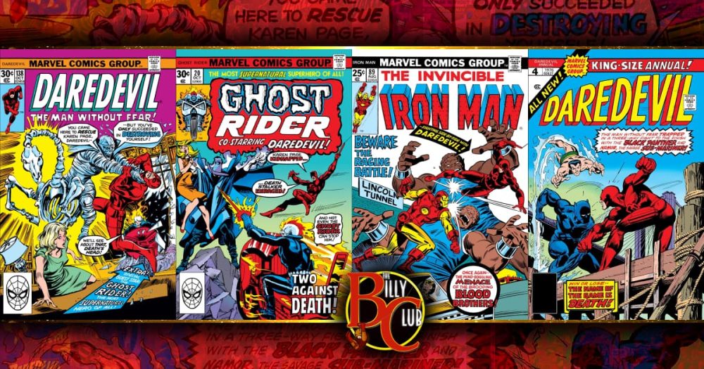 Daredevil Team-Ups With Iron Man, Ghost Rider, & The Defenders in Daredevil #133 - 140 & More!