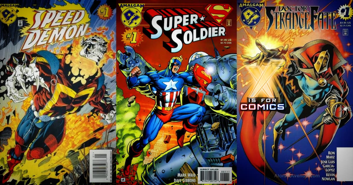 Amalgam: Speed Demon, Super Soldier, Doctor Strangefate