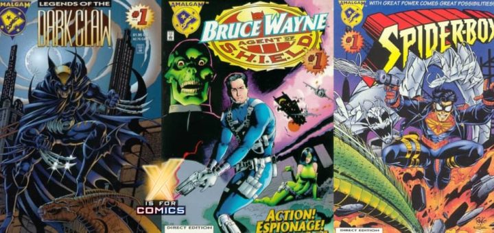 Amalgam: The Legend Of Dark Claw, Bruce Wayne Agent Of SHIELD, Spider-Boy