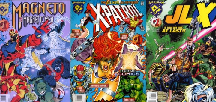 Amalgam: Magneto & The Magnetic Men #1, X-Patrol #1, JLX #1
