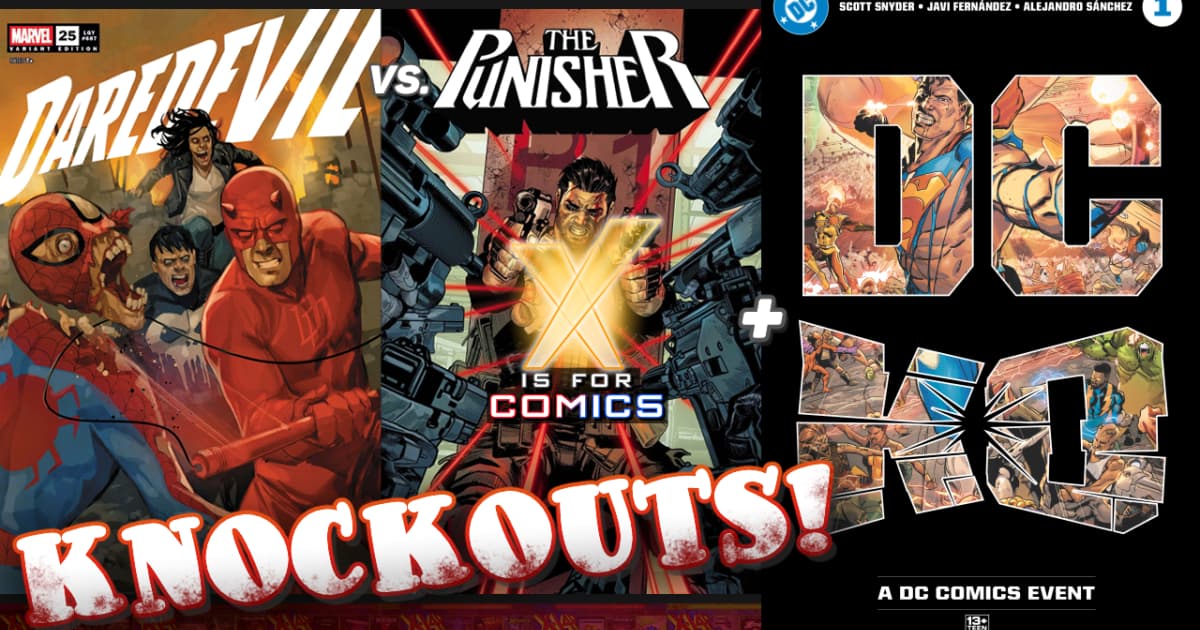 Knockouts: Daredevil vs Punisher (Marvel) & DC: K.O.!