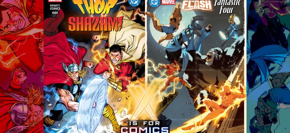 Marvel & DC Crossovers: Digital Firsts - Thor/Shazam! & Flash/The Fantastic Four