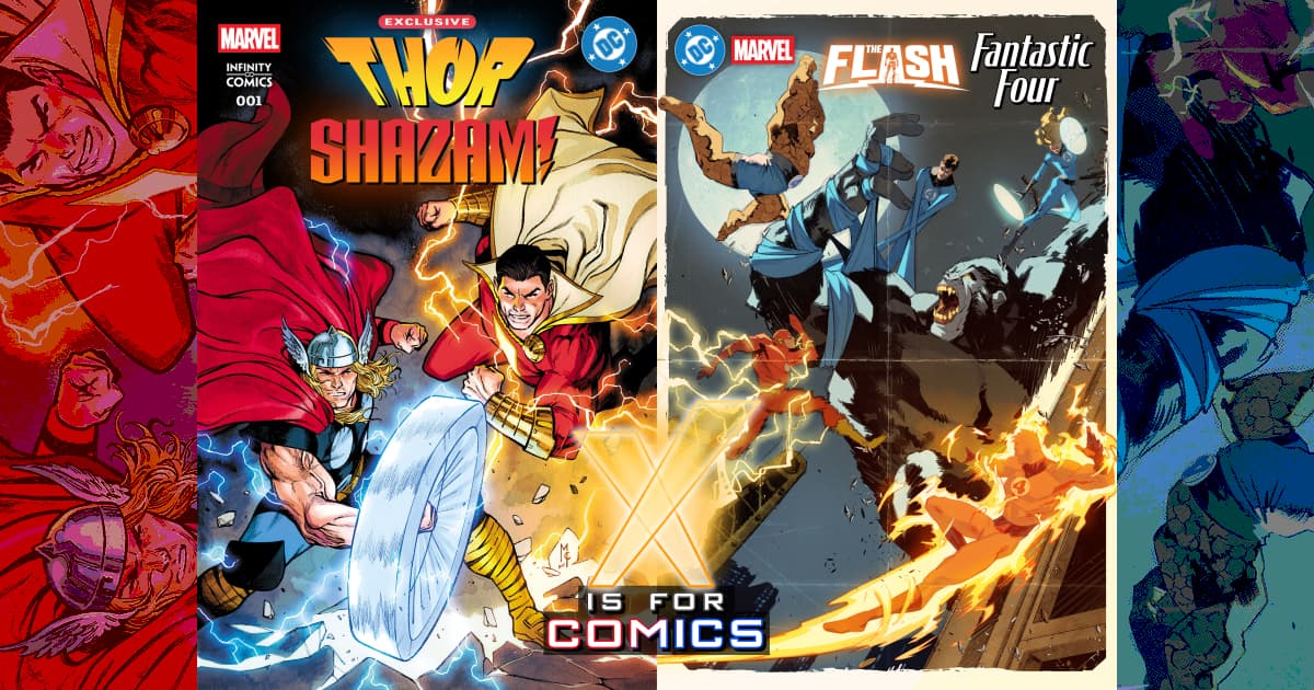 Marvel & DC Crossovers: Digital Firsts - Thor/Shazam! & Flash/The Fantastic Four