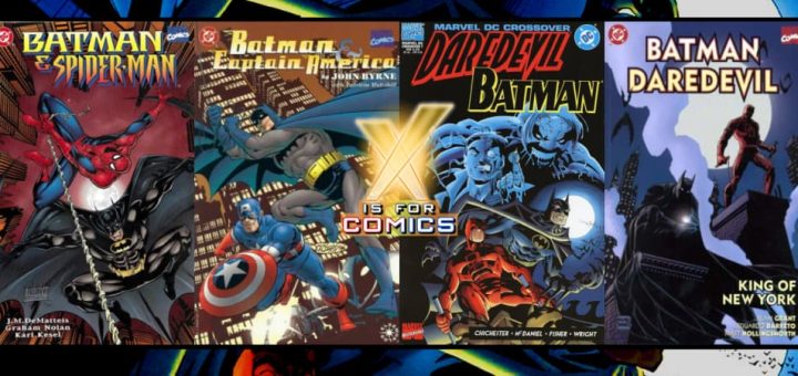 Marvel Vs DC - Batman Crossovers: Captain America (‘97), Spider-Man (‘97), & Daredevil (‘97 & ‘00)