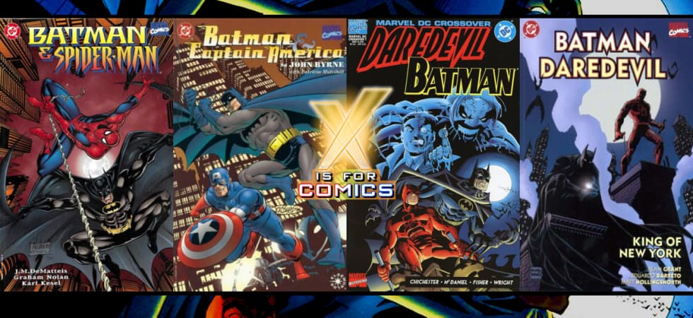 Marvel Vs DC - Batman Crossovers: Captain America (‘97), Spider-Man (‘97), & Daredevil (‘97 & ‘00)