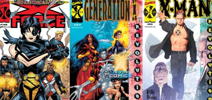 X-Men: Revolution – Counter X: X-Force 102 - 109, Generation X 63 - 70, X-Man 63 - 66