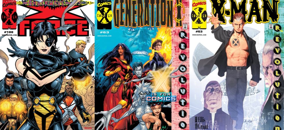 X-Men: Revolution – Counter X: X-Force 102 - 109, Generation X 63 - 70, X-Man 63 - 66