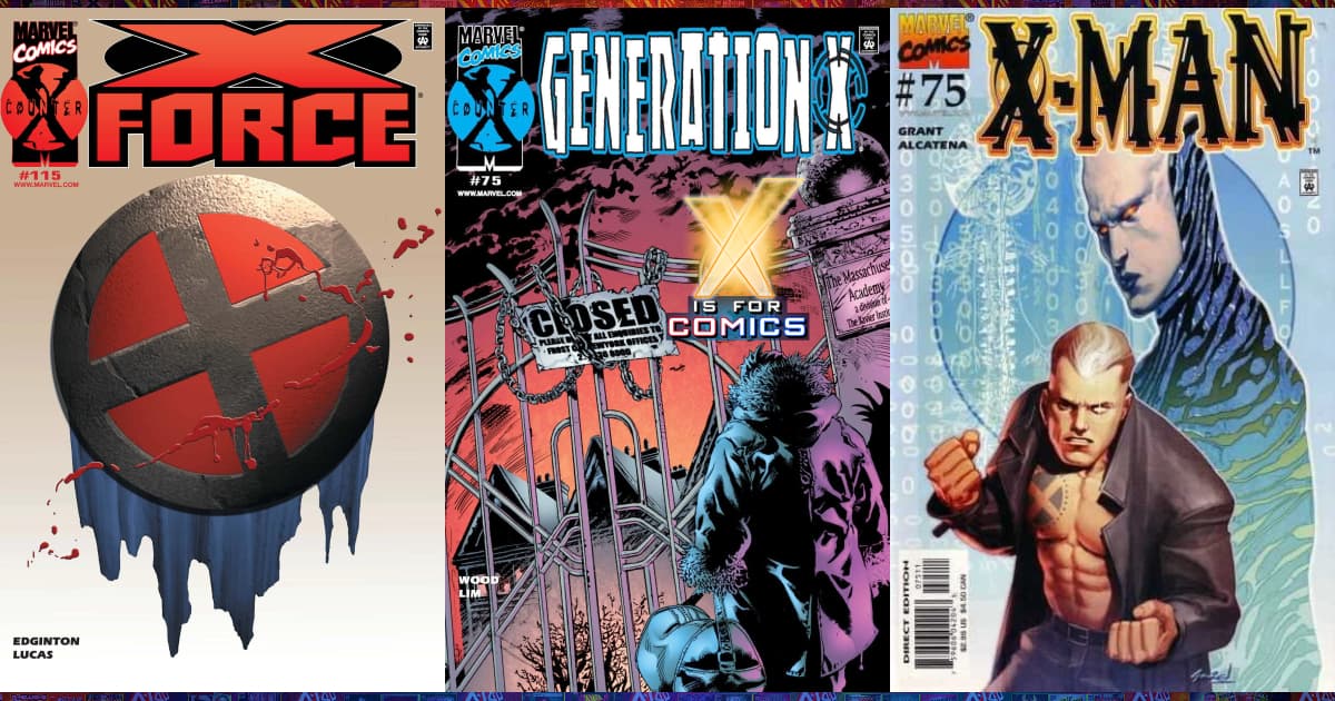 X-Men News + The End of X-Force, Generation X, & X-Man on X Is For Comics