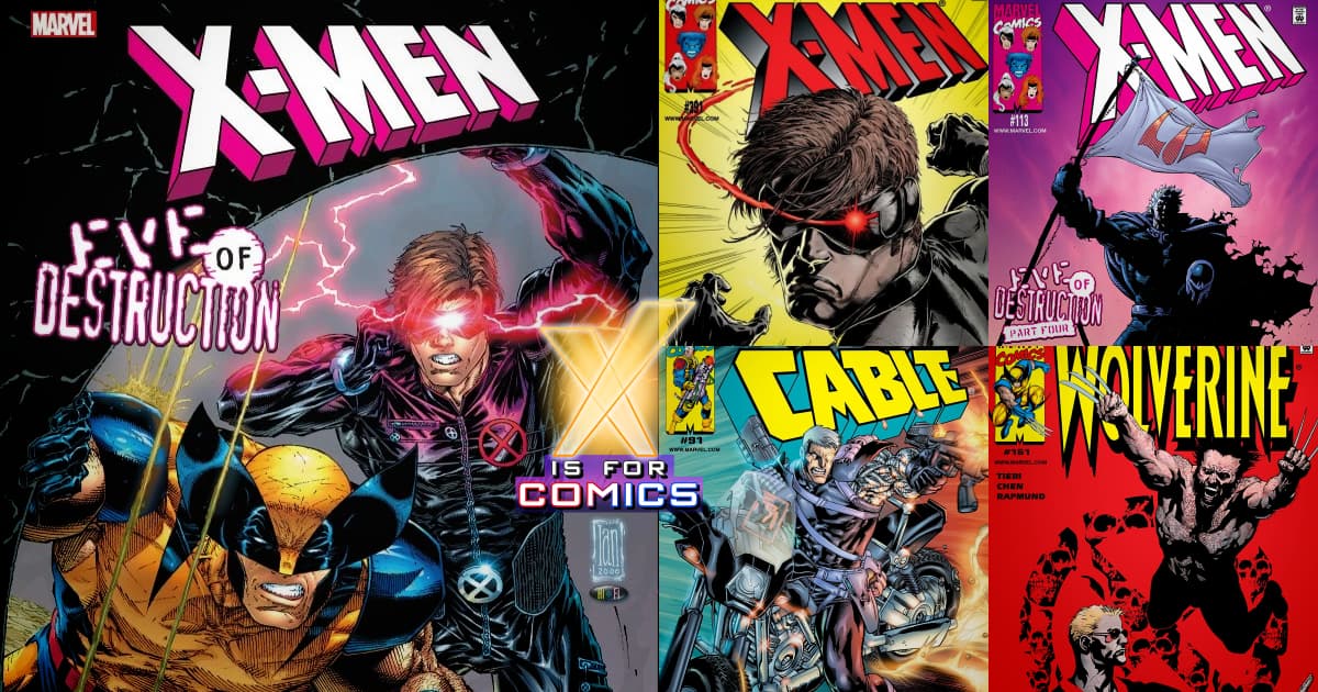 Eve Of Destruction: X-Men vs Magneto, Wolverine vs Mister X, & Cable vs The Dark Sisterhood!