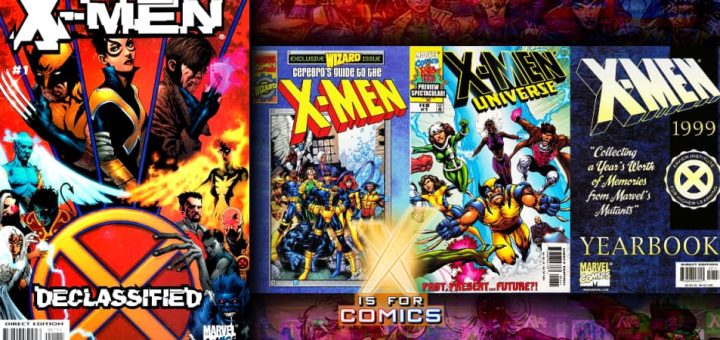 X-Men Declassified, Cerebro's Guide To The X-Men, X-Men Yearbook, & X-Men Universe - Past, Present And Future