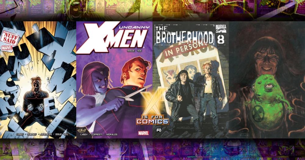Uncanny X-Men #401 - 406 & Annual + The Brotherhood #1 - 9