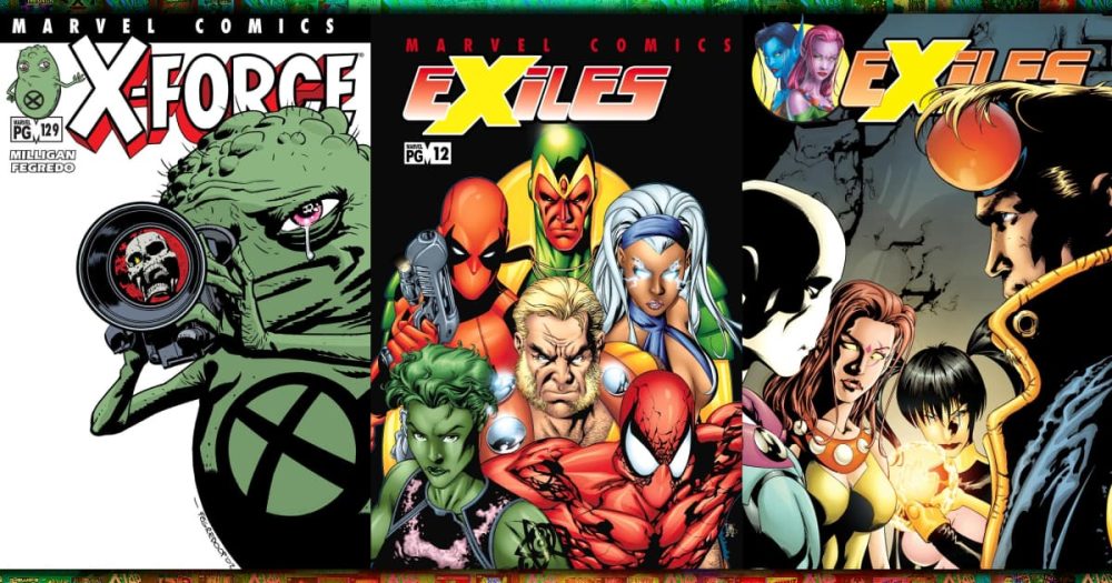 Death & Team Changes: X-Force #124 - 129 & Exiles #8 - 16