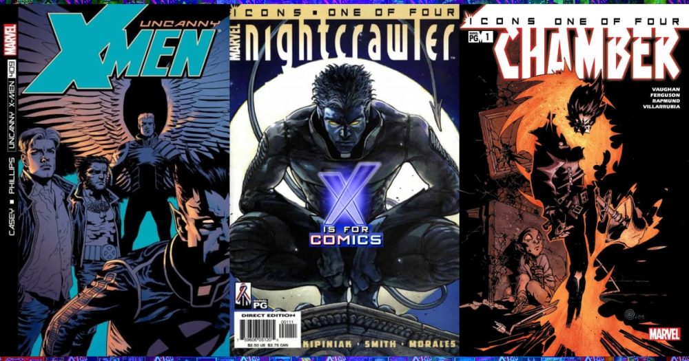 Casey Leaves Uncanny Plus Nightcrawler & Chamber Icons featuring Nico & TK!