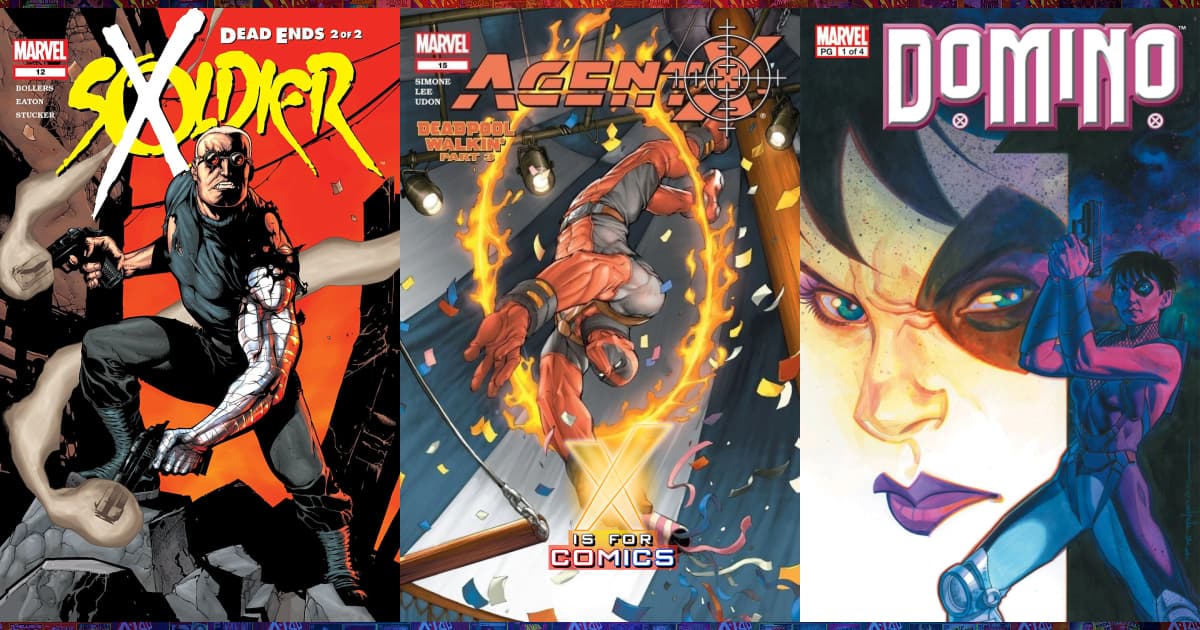 90s Redux: Soldier X (Cable), Agent X (Deadpool), & Domino featuring Nico!