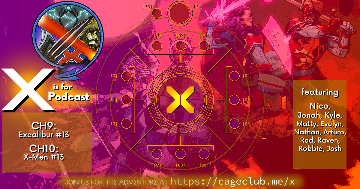 THIS IS X OF SWORDS -- Excalibur & X-Men #13s