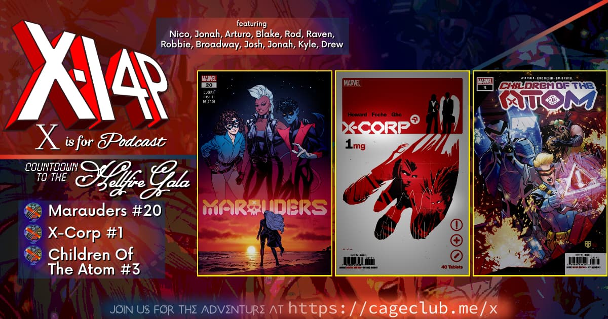 COUNTDOWN TO THE HELLFIRE GALA -- Marauders 20, X-Corp 1, Children Of The Atom 3!