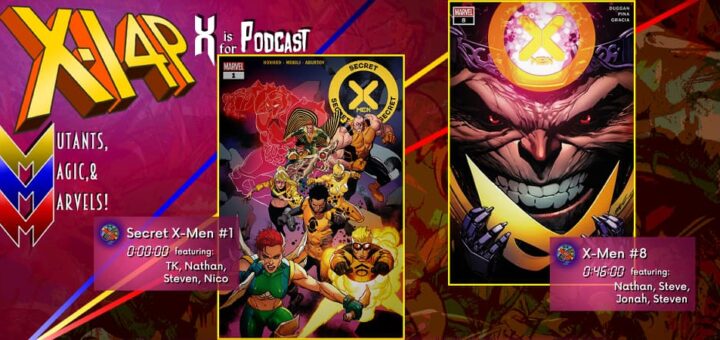 XI4P 297 -- Secret X-Men #1 & X-Men #8!