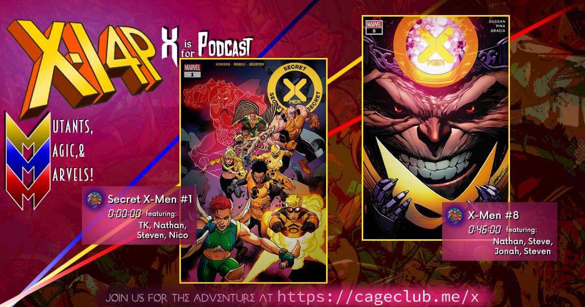 XI4P 297 -- Secret X-Men #1 & X-Men #8!