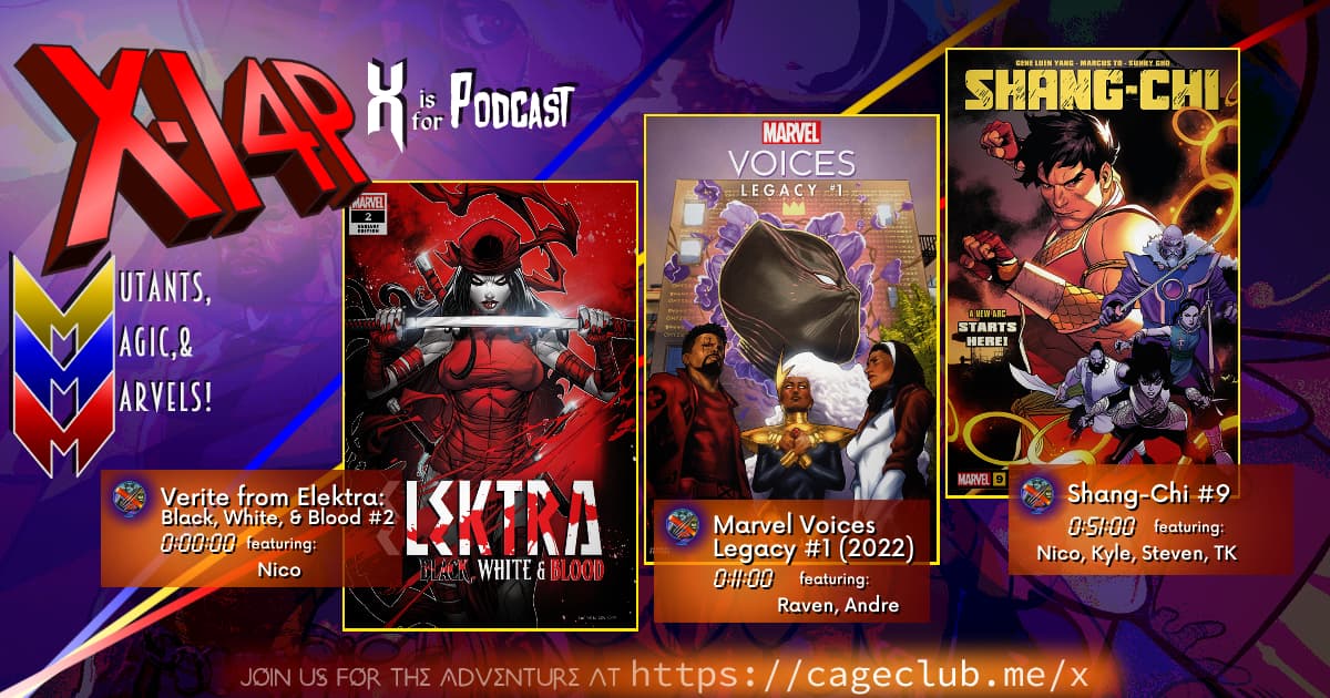 XI4P 301 -- Yokai, Marvel Voices Legacy, Strange Academy #16, & The Vampire Nation of the MU!