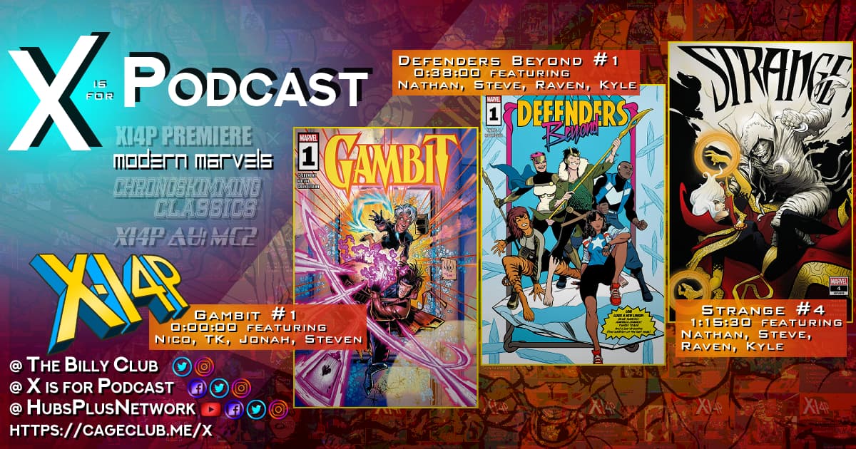 Gambit #1, Defenders Beyond #1, Strange #4