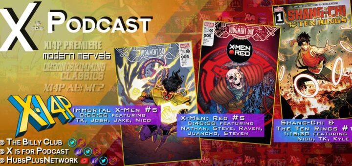 Immortal X-Men #5, X-Men Red #5, Shang-Chi and the Ten Rings #1!