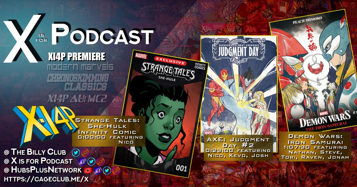 Strange Tales: She-Hulk, AXE: Judgment Day #2, & Demon Wars: Iron Samurai!