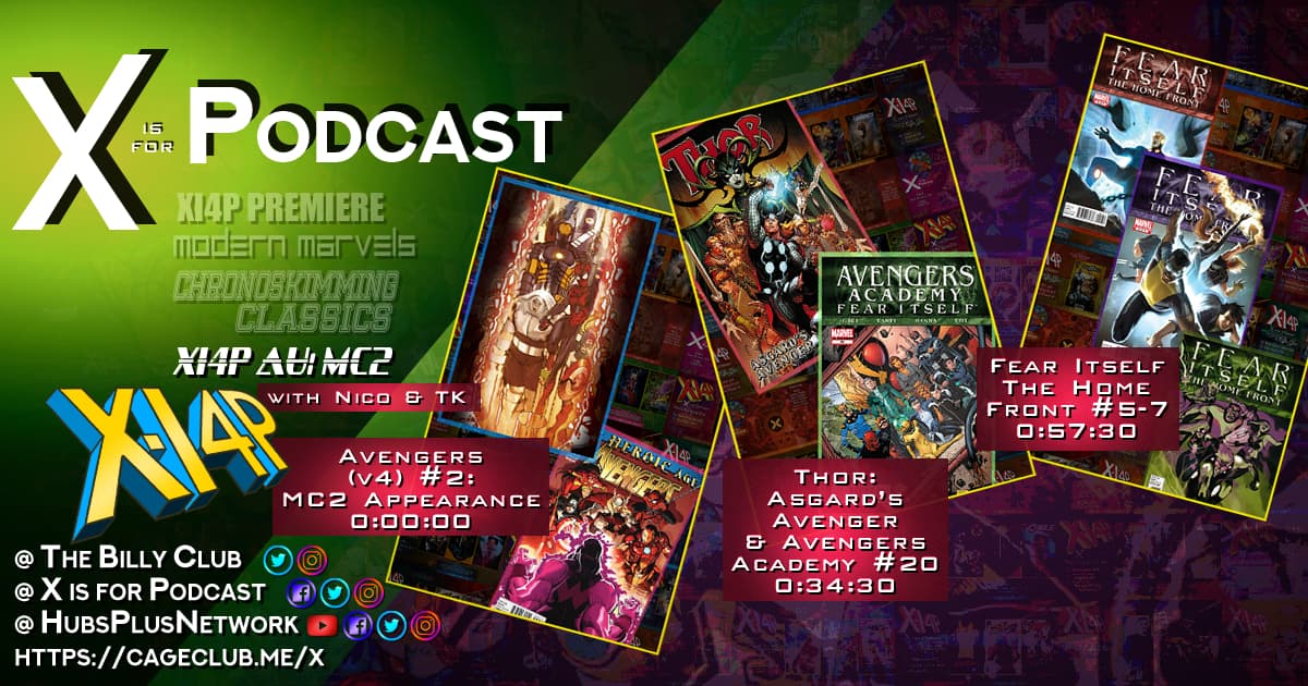 MC2.5– Avengers (v4) #2, Thor: Asgard’s Avenger & Avengers Academy #20, & Fear Itself: The Home Front #5-7