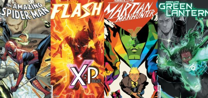 Reviewing Amazing Spider-Man & Absolute Flash, Martian Manhunter, & Green Lantern!