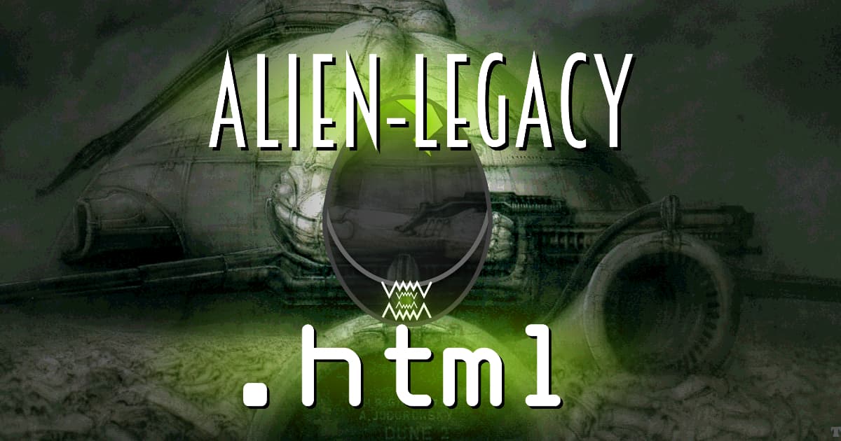 alienlegacy.html #054 – Alien: Part 1: Facehugger