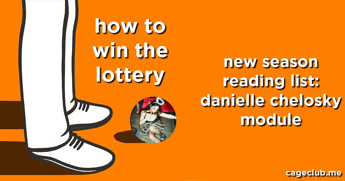 how to win the lottery – season fifteen theme and reading list