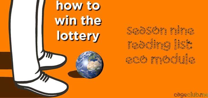 how to win the lottery – season nine theme and reading list