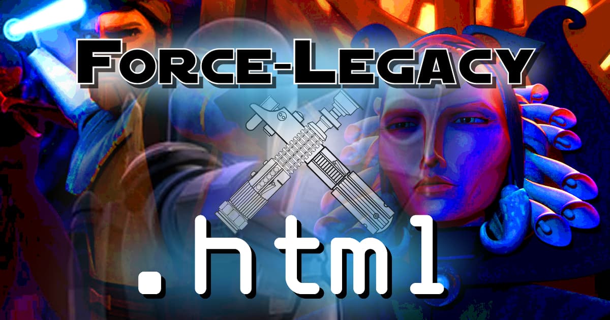 forcelegacy.html #093 – Stolen Lightsabers, The Darksaber, and the Clone Wars Hits Mandalore!