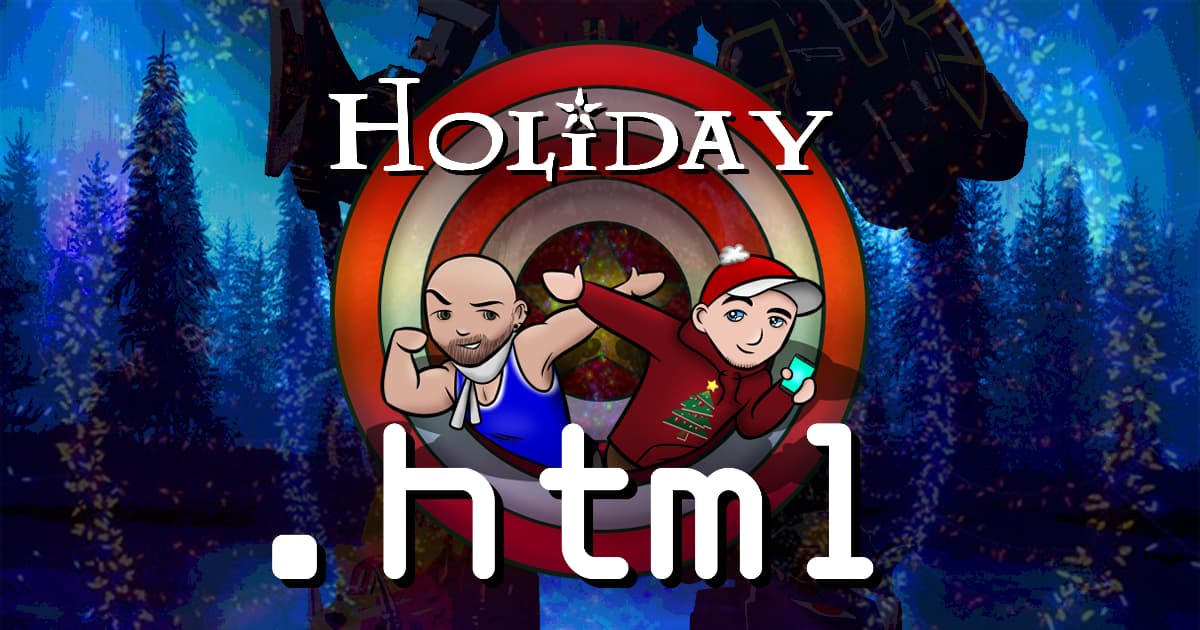 .html #071 – Holiday HTML Office Party! featuring Power Rangers!