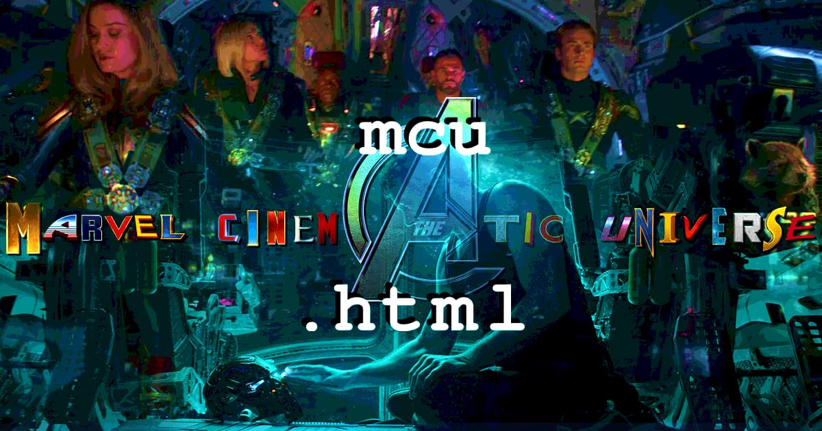 mcu.html #045 – Avengers: Endgame (2019): Part 1