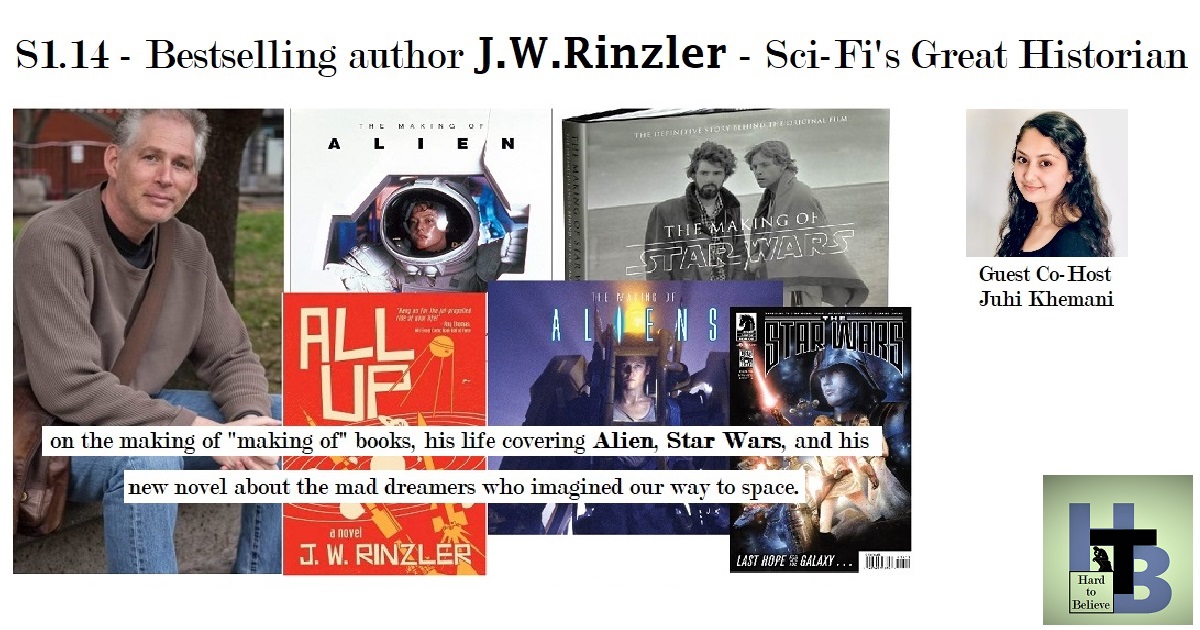Hard to Believe #014 – Author JW Rinzler