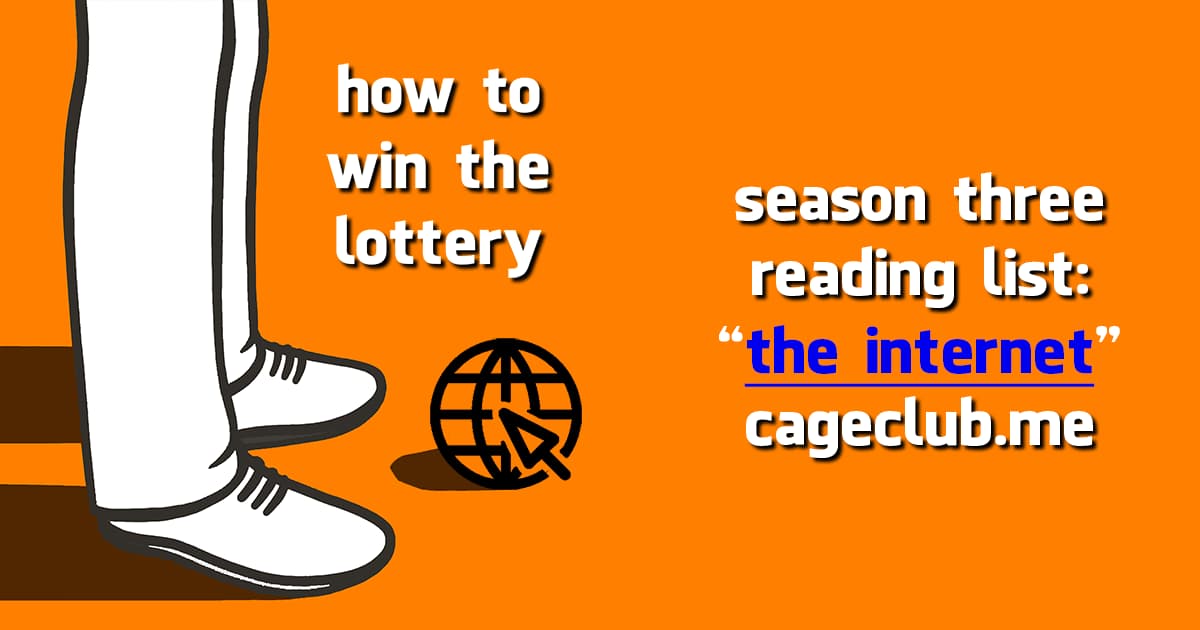 how to win the lottery – season three theme and reading list