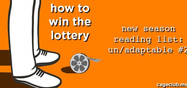 how to win the lottery – season twenty-one theme and reading list