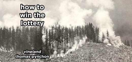 how to win the lottery s17e1 – vineland by thomas pynchon